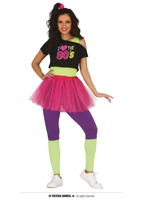 Disfraz Love 80 Tutu