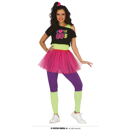 Disfraz Love 80 Tutu