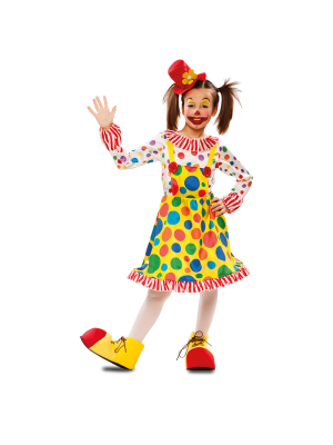 Disfraz de Payasina Lunares Infantil