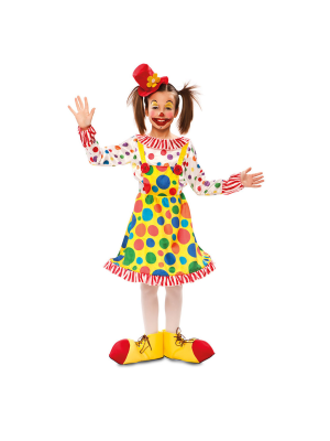 Disfraz de Payasina Lunares Infantil