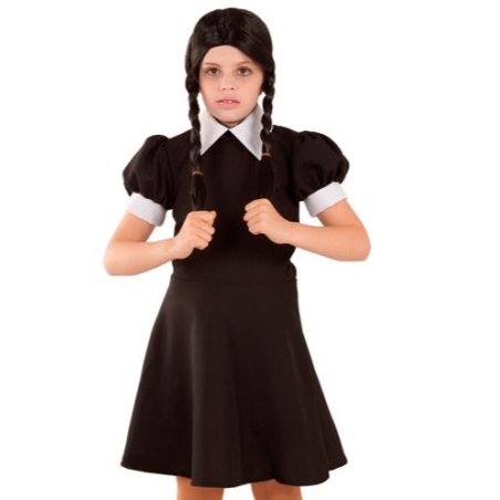 Disfraz de Familia de Terror Miercoles Infantil
