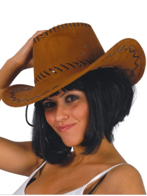 Sombrero Vaquero Tejano Marron - Complementos de Juguetes Animados