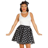 Disfraz de Set Pin Up Negro - Disfraces años 50-60 (Grease)