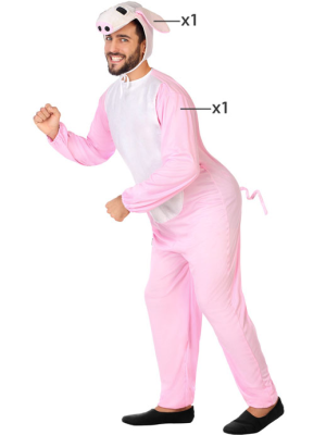 Disfraz de Cerdito - Disfraces de Animales Adultos