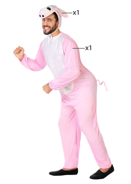 Disfraz de Cerdito - Disfraces de Animales Adultos