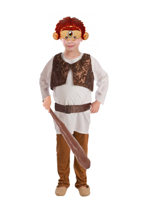 Disfraz De Tartalo Infantil - Disfraces Euskal Mitologia - Euskal Mitologia y Carnavales Vascos