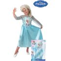 Comprar Disfraz de Elsa de Frozen con Peluca Infantil - Disfraces de Frozen