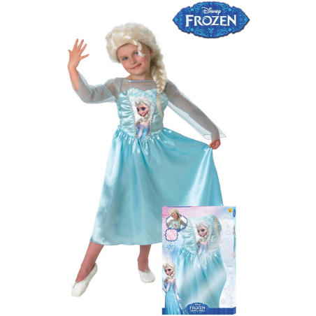 Erosi Mozorro Elsa Frozen peluka bakarrik 39.50€ – mozorro Denda online