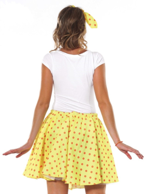 Disfraz de Set Pin Up Amarillo