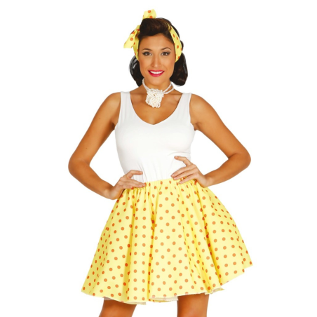 Disfraz de Set Pin Up Amarillo