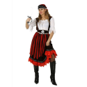 Comprar Disfraz de Piratesa Rayas - Disfraces de Piratas para Mujer