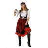 Disfraz de Piratesa Rayas - Disfraces de Piratas para Mujer