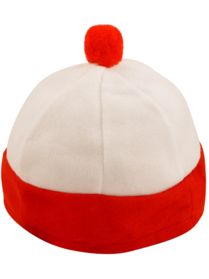 Gorro Rojo y Blanco