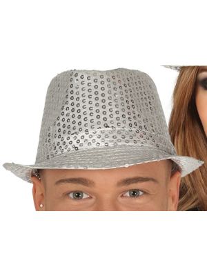 Gorro Lantejoulas Prata