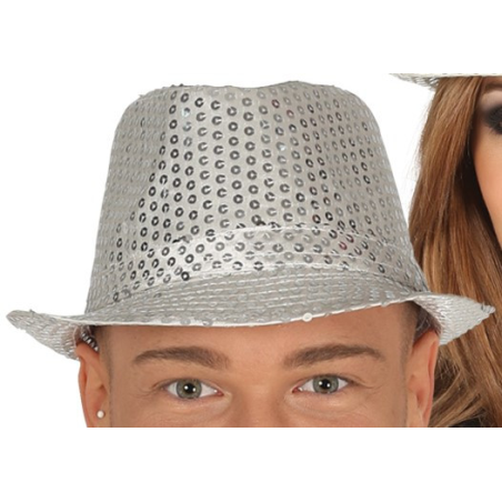 Gorro Lentejuelas Plata - COMPLEMENTOS POR CATEGORIA