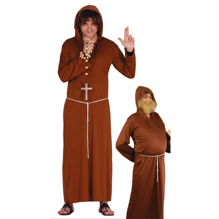 Disfraz de Fraile Marron