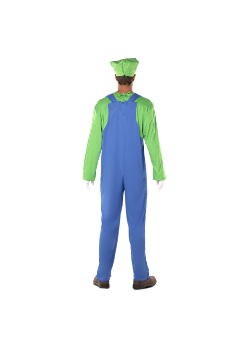 Rubies Disfraz De Fontanero Para Adulto – Jumpsuit Con Gorra Y Bigote, Talla Única, Ideal Para Despedidas Y Carnaval