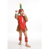 Disfraz de India Roja Infantil - Disfraces de Indios Infantiles