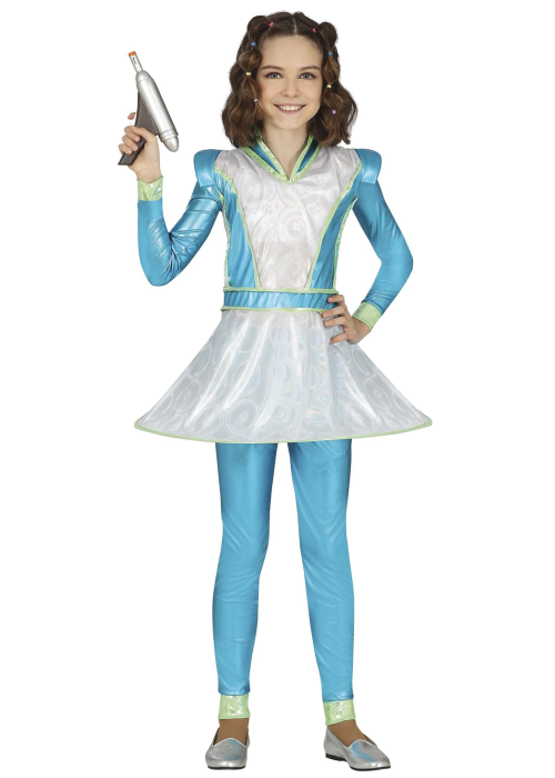 Disfraz de Galactica Azul Infantil