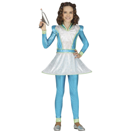 Disfraz de Galactica Azul Infantil