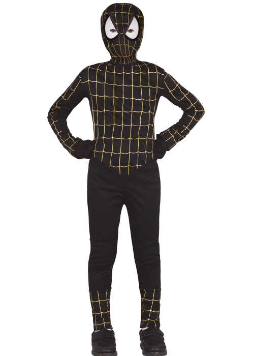 Disfraz de Spider Hero negro infantil