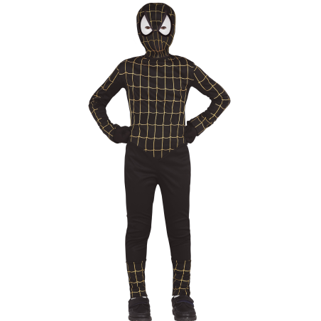 Disfraz de Spider Hero negro infantil