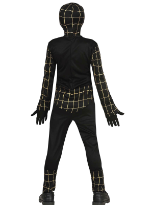 Spiderman mozorroa beltza