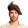Gorro de Paje Medieval Marron