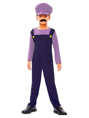 Disfraz de Waluigi Infantil