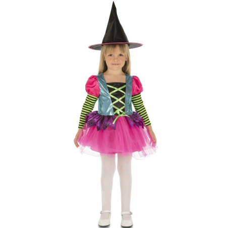 Disfraz de Brujita Colores infantil
