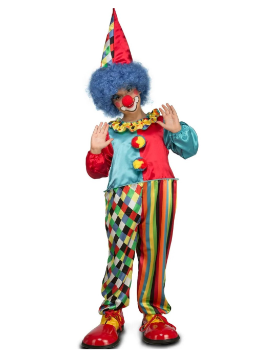 Disfraz de Payaso Gordinflon infantil