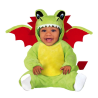 Disfraz de Dragon Verde Bebe