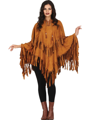Disfraz de Poncho India - Hippie