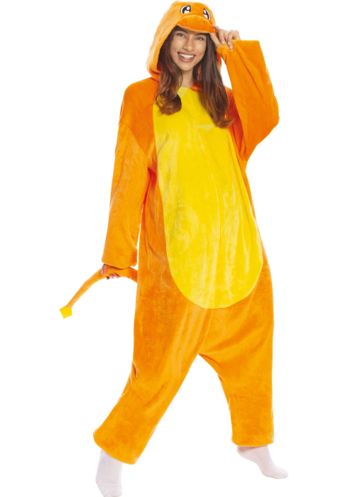 Disfraz de Dragon Naranja Adulto - Disfraces de Animales