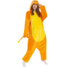 Disfraz de Dragon Naranja Adulto - Disfraces de Animales