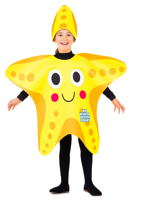 Disfraz de Estrella de Mar infantil