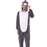 Disfraz de burro pijama peluche para adulto