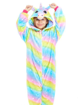 Disfraz de Unicornio Colorines Pijama Peluche infantil