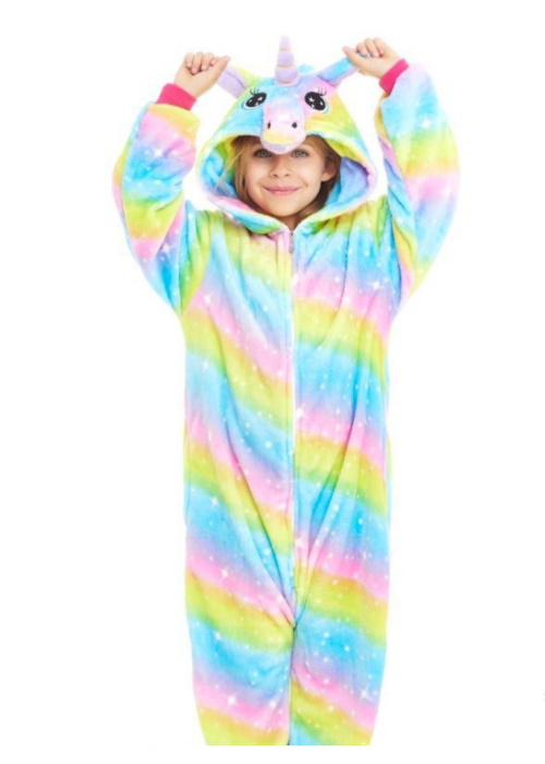 Disfraz de Unicornio Colorines Pijama Peluche infantil