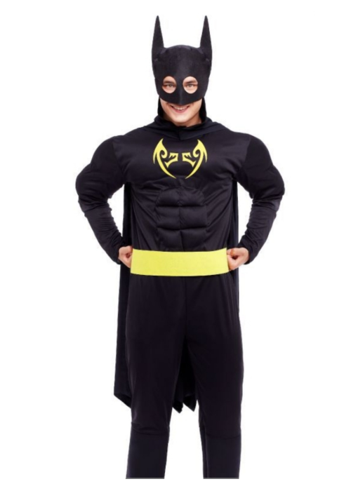 Disfraz de Bat Boy Heroe Musculoso