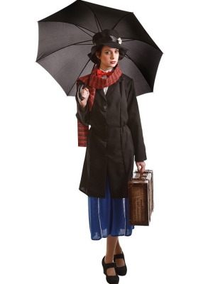 Disfraz de Niñera Mary Poppins - Disfraces de Mary Poppins Adultos