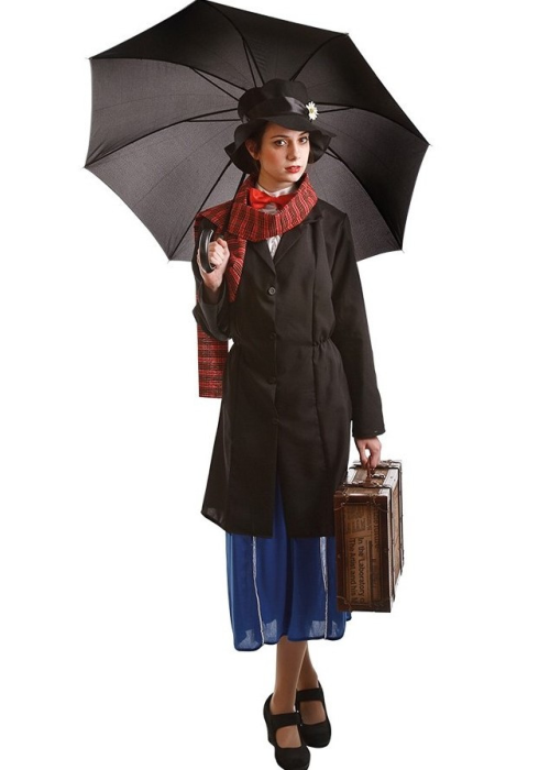 Disfraz de Niñera Mary Poppins - Disfraces de Mary Poppins Adultos