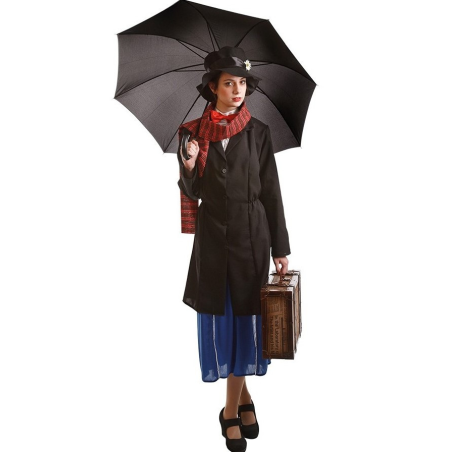 Disfraz de Niñera Mary Poppins - Disfraces de Mary Poppins Adultos