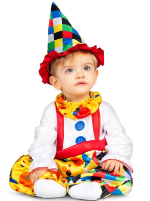 Disfraz Payaso, Bebé, Talla 0-6 Meses, Juegos de disfraces, Los mejores  precios