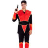 Soldado Espacial rojo adulto