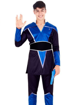 Soldado Espacial Azul adulto