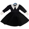 Disfraz de Miércoles Deluxe para Niña - Disfraces de la Familia Addams