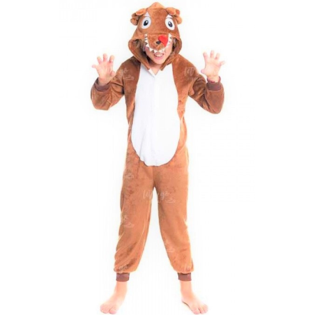 Disfraz de Lobo peluche Pijama infantil