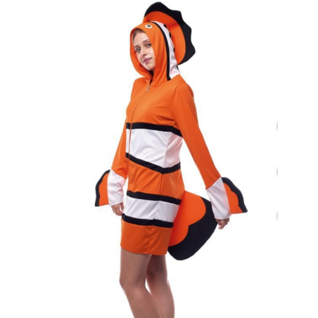 Disfraz de Pez Payaso Mujer