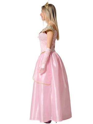 Disfraz de Princesa Rosa Claro Adulto